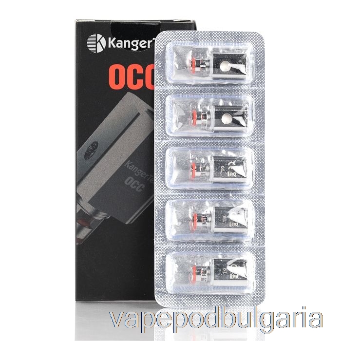 Vape Bulgaria Kanger бобина от органичен памук (occ) резервни бобини 0.5ohm бобини